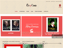 Tablet Screenshot of profana.com.br